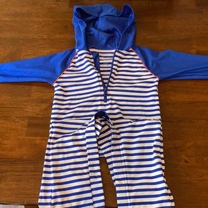 Coolibar Baby hooded one piece swimsuit